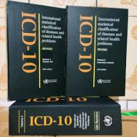 Internasional statistical classification of diseases and related health problems 2010 edition ICD-10 VOL. 1, 2, 3