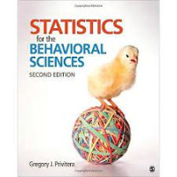 Statistics for the behavioral science