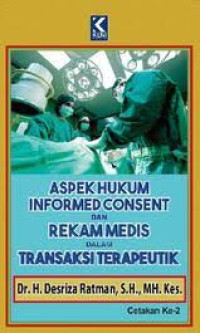 Aspek hukum informed consent dan rekam medis dalam transaksi terapeutik